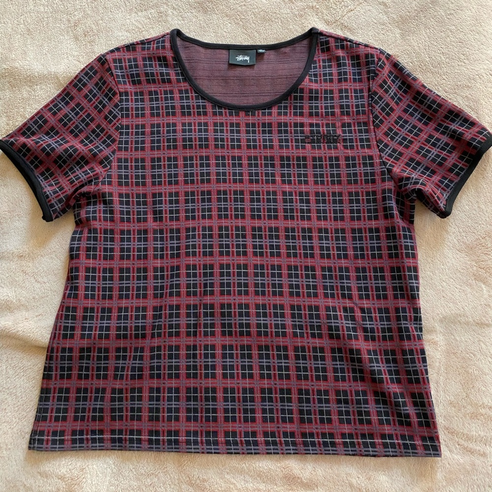 Stussy Plaid Top